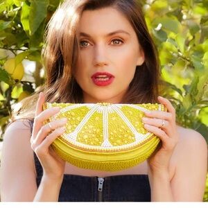 Mary Frances Sunny Tart Beaded Handbag
 NWT